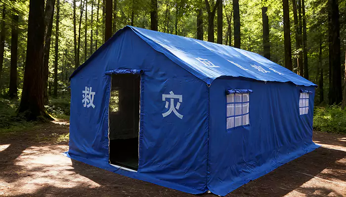 Палатки для оказания экстренной помощи укрепляют линию обороны и спасают жизни людей